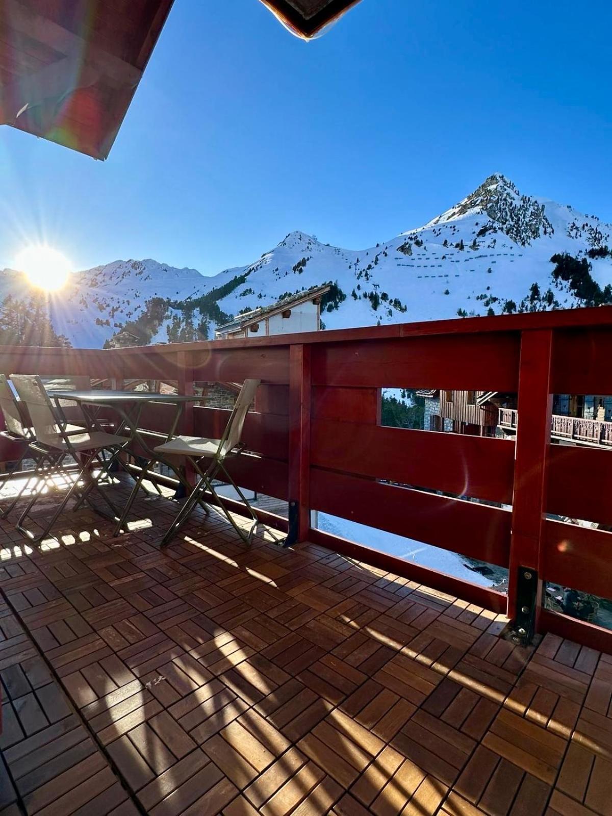 Arc 1950 - Cozy Apartment With Mountain View Les Arcs  Esterno foto